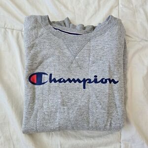 Champion Gray Crew Neck